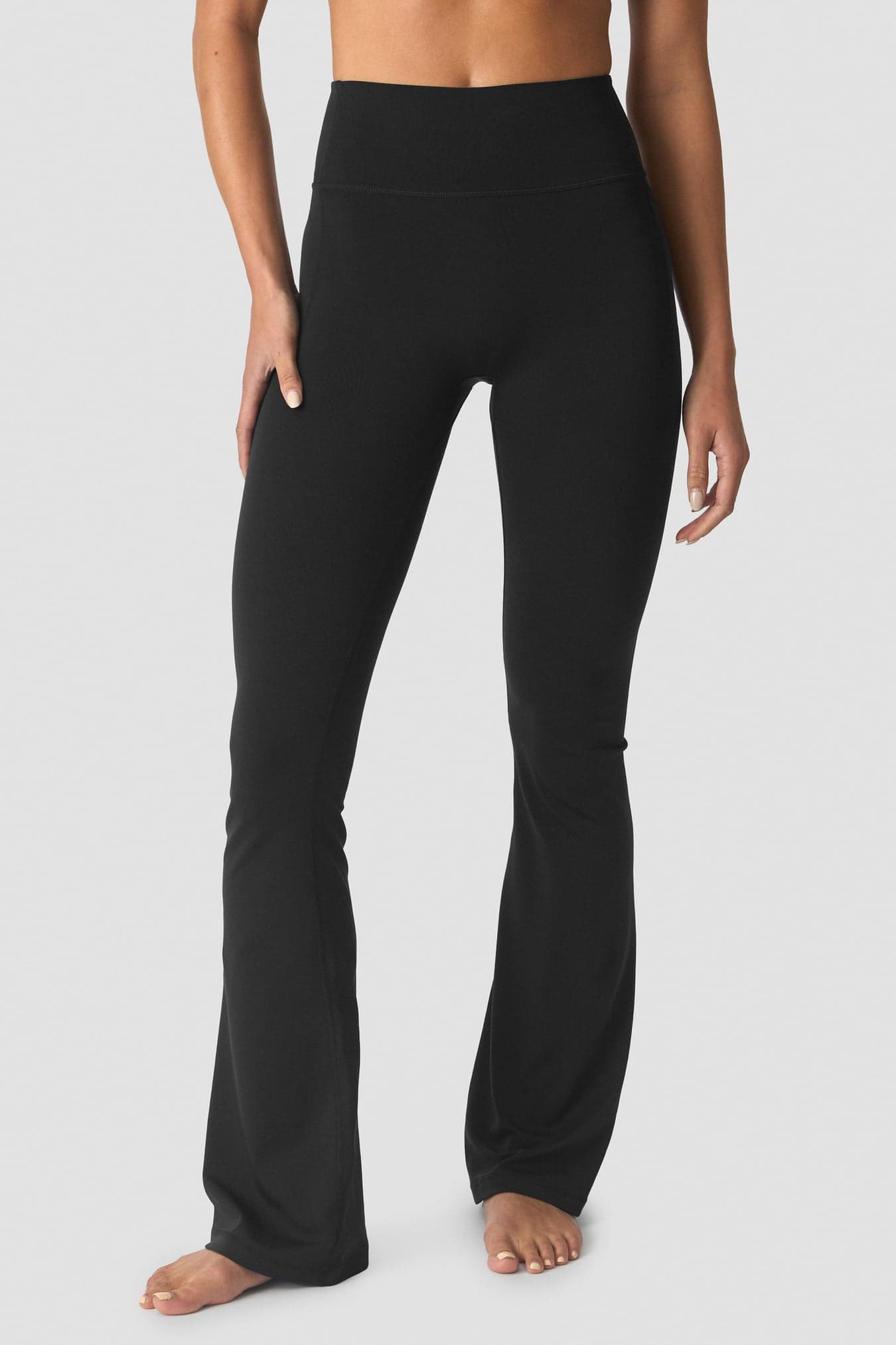 Luxe Flared Tights Black - image 1