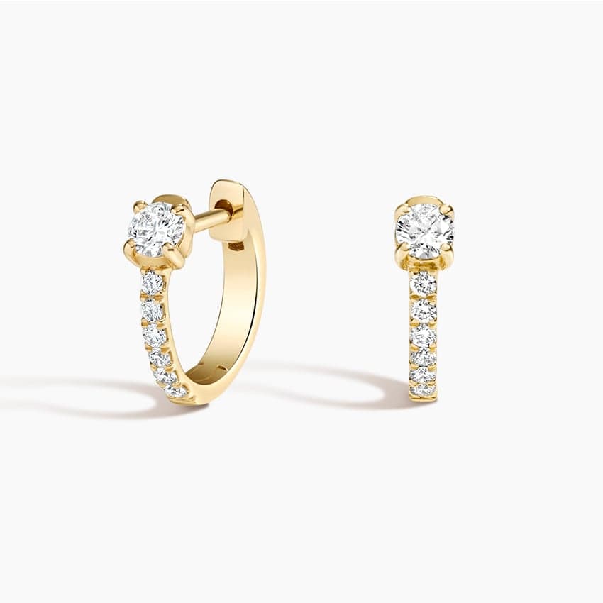 Taylor Lab Diamond Huggie Earrings (1/3 ct. tw.) - image 1