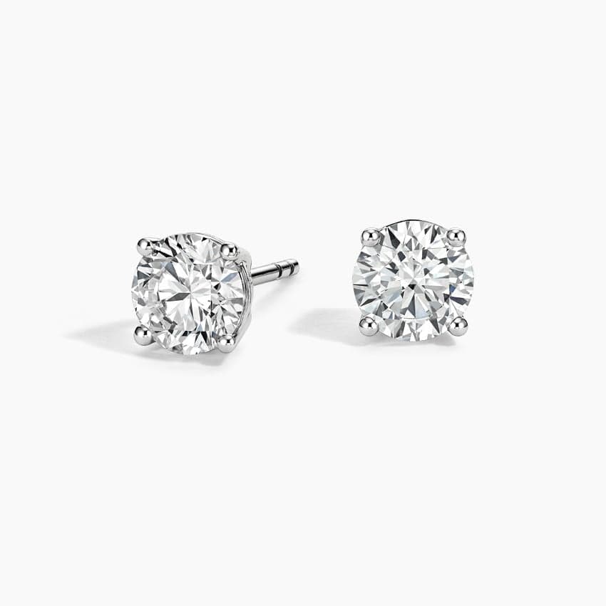 Perfect 4-Prong Certified Lab Diamond Stud Earrings (1 1/2 ct. tw.) - image 1