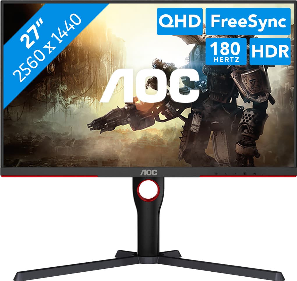 AOC Q27G3XMN/BK Gaming Monitor - image 1