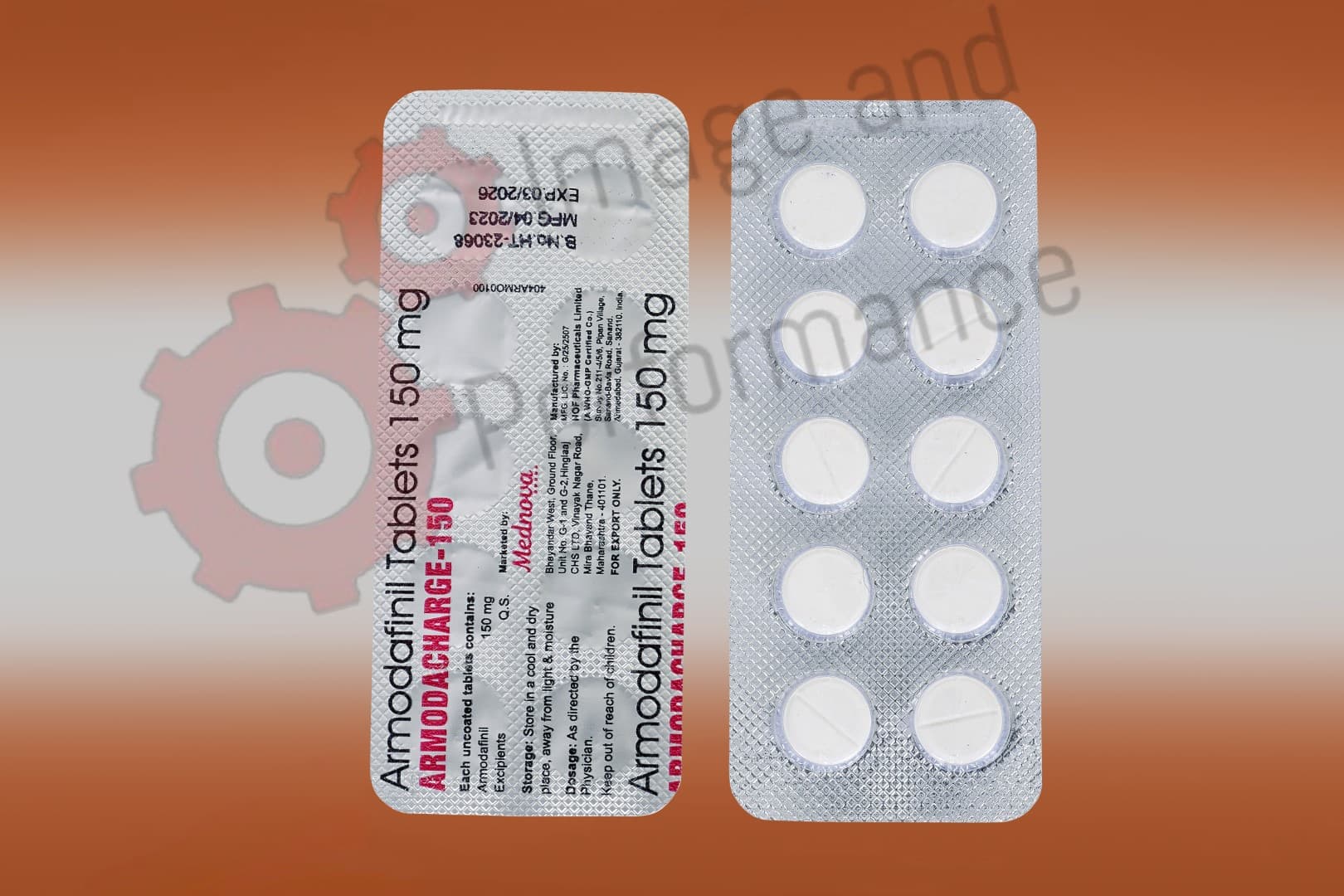 ArmodaCharge 150mg - 10 Tablets - image 1
