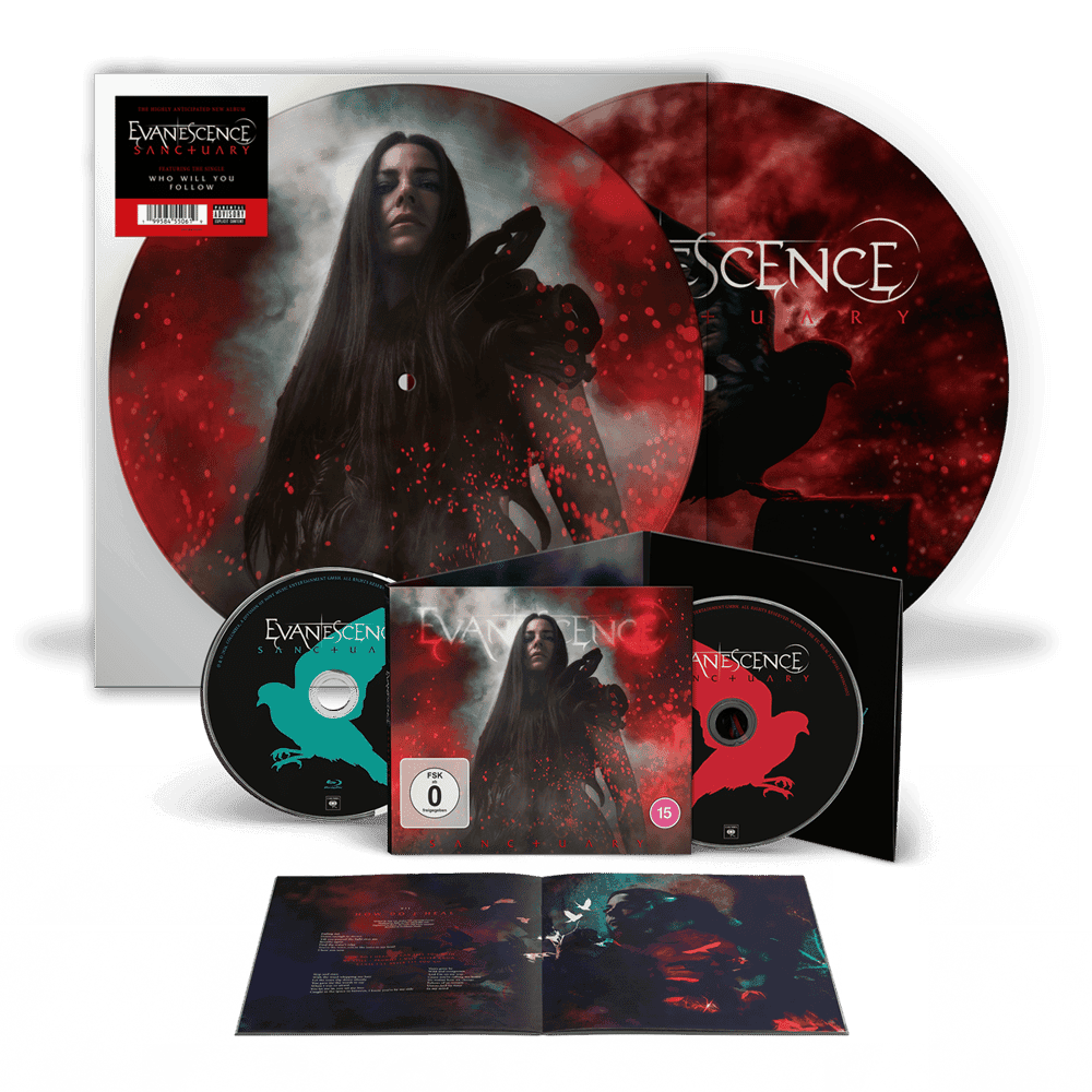 Sanctuary Deluxe CD/Blu-Ray + Limited Edition Double Picture Disc with Lyric Sheet - image 1