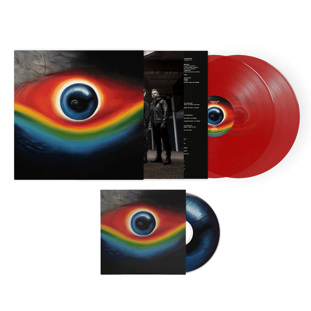 Inertia Limited Edition Red Double Vinyl + CD + Signed Print - image 1