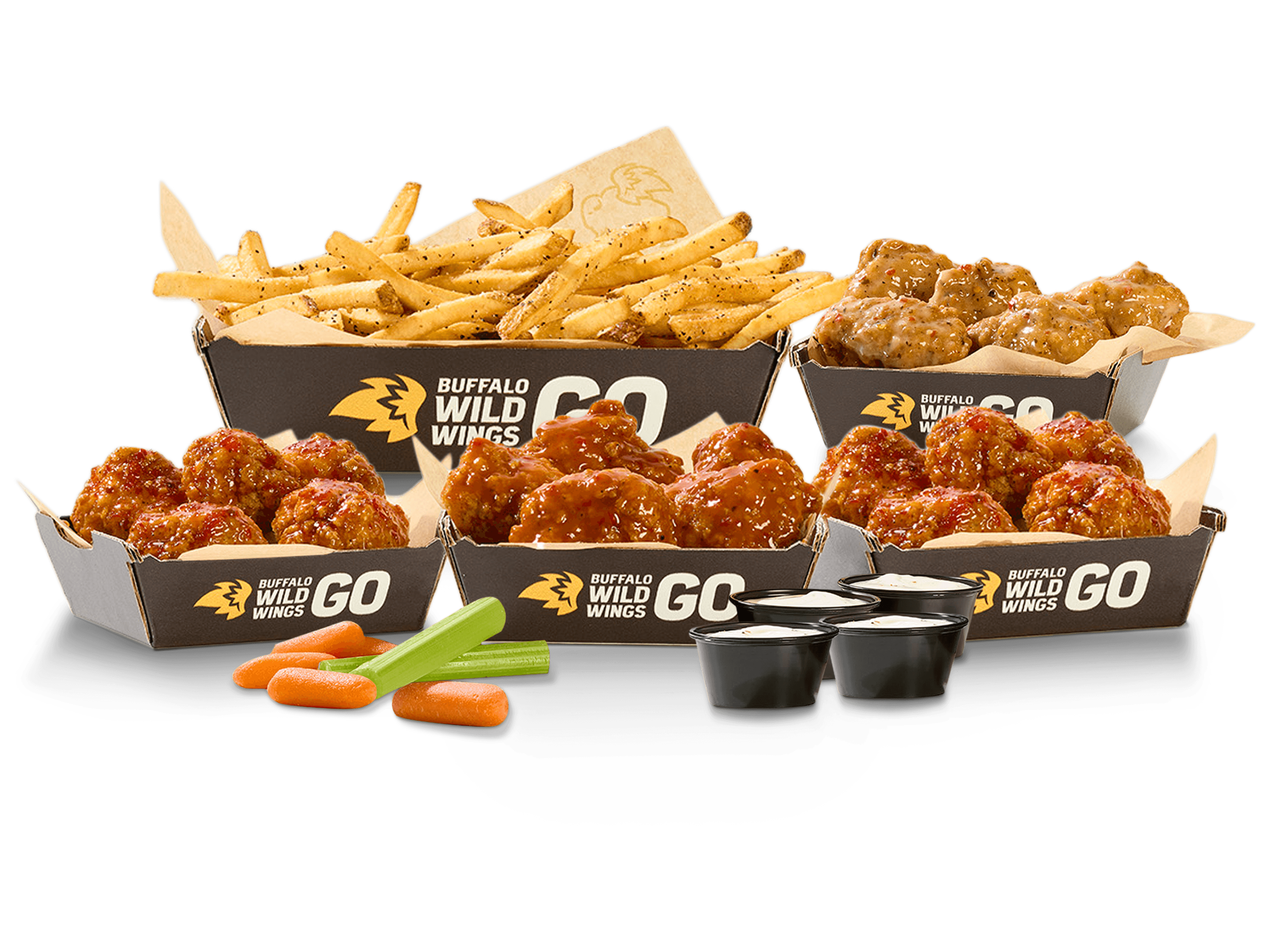 20 Boneless Wings + Fries - image 1