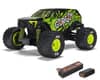 Arrma Gorgon Grom 4x4 1/16 RTR Brushed Monster Truck (Yellow) with SLT2 2.4GHz Radio, Battery & Charger - image 1