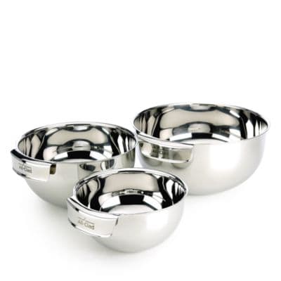 All-Clad 3-Piece Stainless Steel Bowl Set - image 1