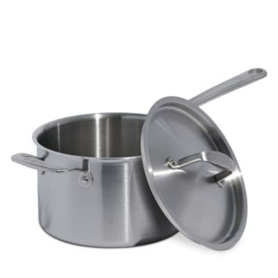 Made In 5 Ply Stainless Clad 4 Qt. Saucepan with Lid - image 1