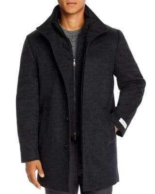 Mont Royal Wool & Cashmere Regular Fit Car Coat - image 1