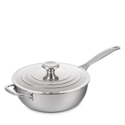Le Creuset Signature Stainless Steel Nonstick 3.5 Qt. Saucier Pan - image 1