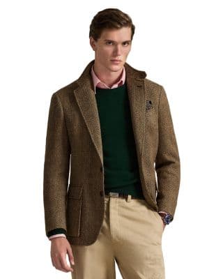 Polo Ralph Lauren Herringbone Wool Tweed Jacket - image 1