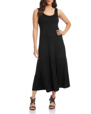 Tiered Midi Dress - image 1