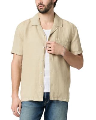 PAIGE Albro Short Sleeve Camp Shirt - image 1