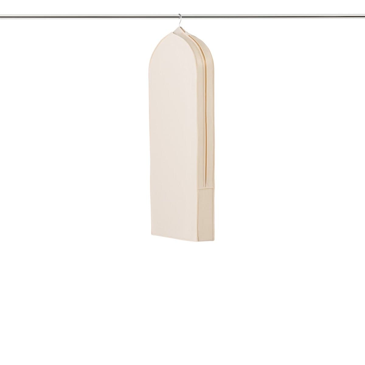 Natural Cotton Gusseted Jacket Bag - image 1