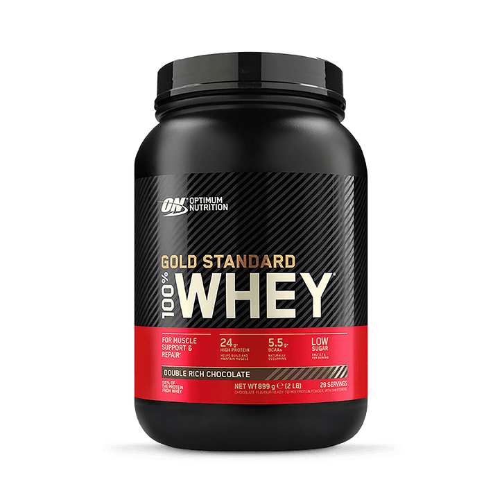 Optimum Nutrition Gold Standard 100% Whey Protein Double Rich Chocolate 899g - image 1