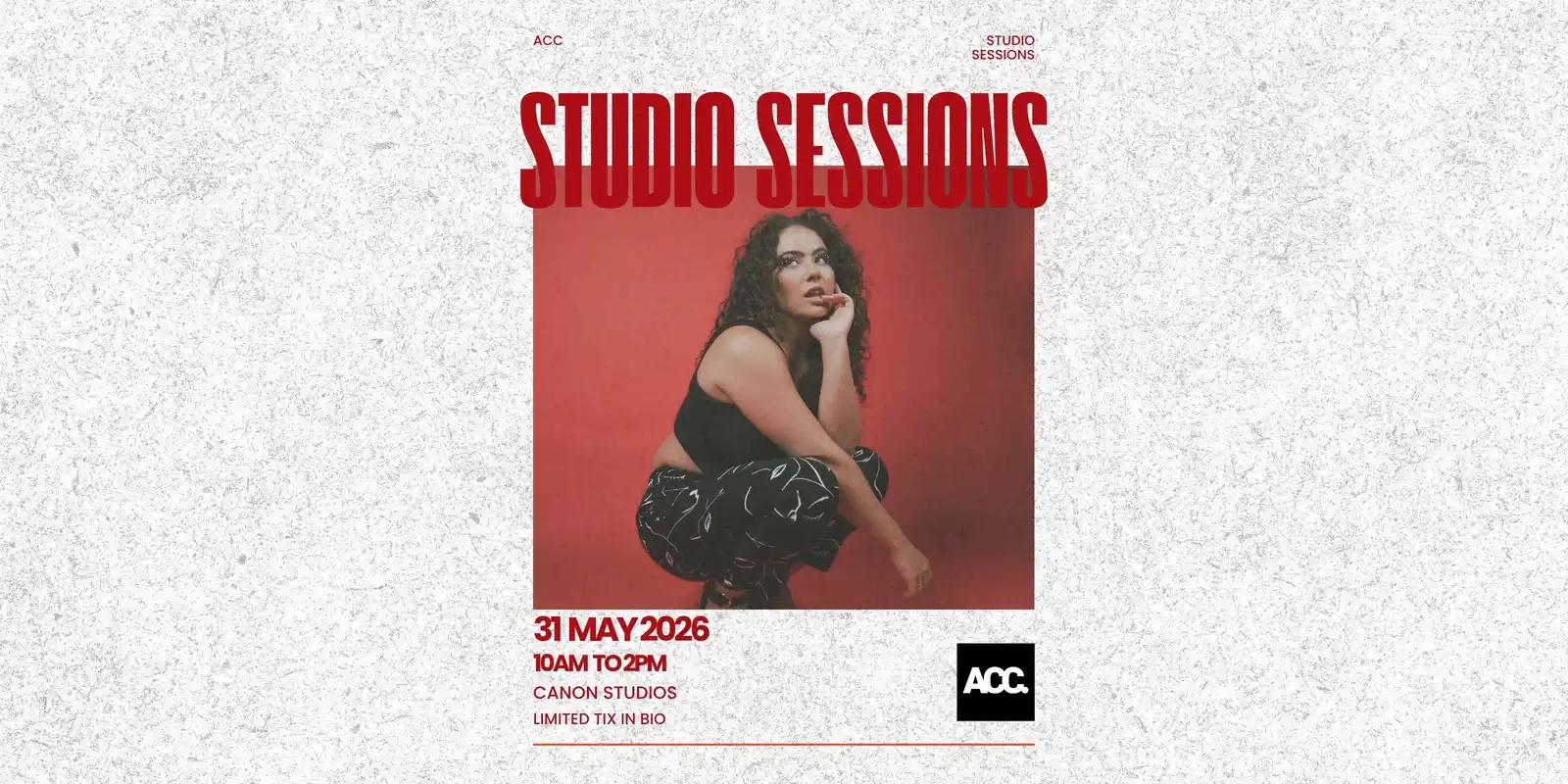 ACC Studio Sessions | Studio Portraits Edition - image 1