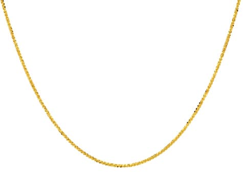 14k Yellow Gold 1.8mm Grande Margherita 24 Inch Chain - image 1