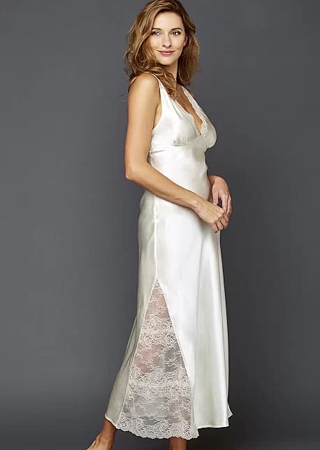 Allura Silk Long Gown - image 1