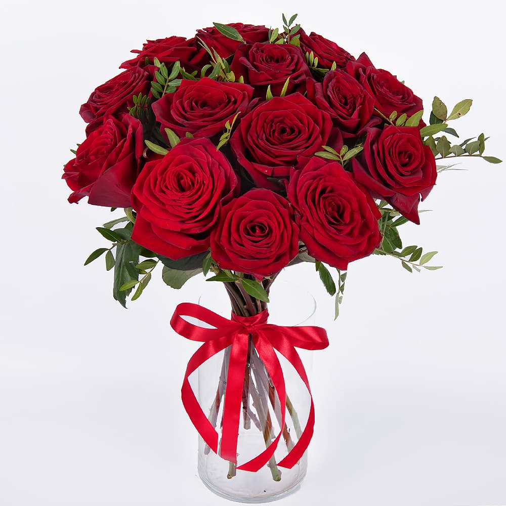 Ravishing Red Roses Bouquet - image 1