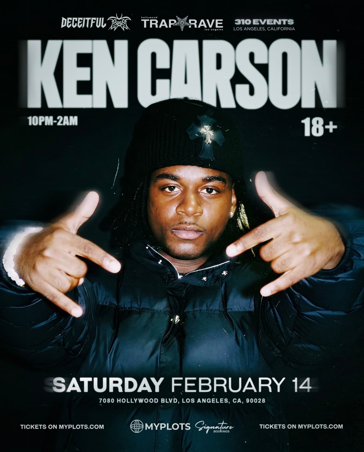 Ken Carson Live in LA by Trap Rave, 310, & MyPlots - image 1