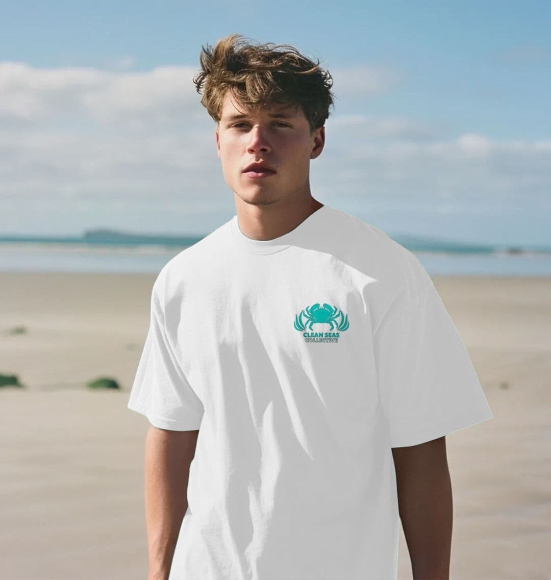 Oversized Clean Seas Crab T-shirt - image 1
