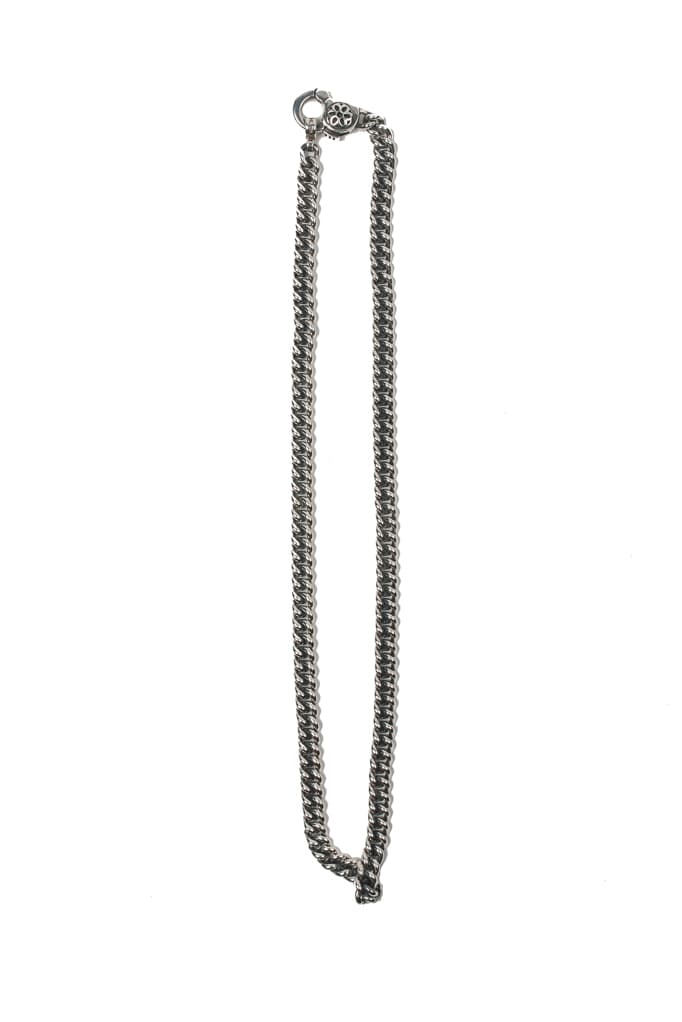 Good Art #4/A Curb Chain Necklace with Rosette Clip - image 1