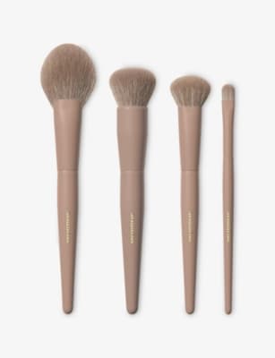 Iced Mocha 4-Piece Face Brush Set - image 1