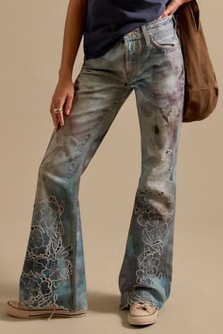 We The Free West Coast Illusions & Cutwork Jeans - image 1