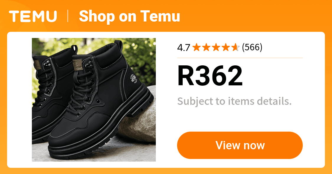 Plus Size Mens Sneakers Work Boots Short Boots Trendy Wear - image 1