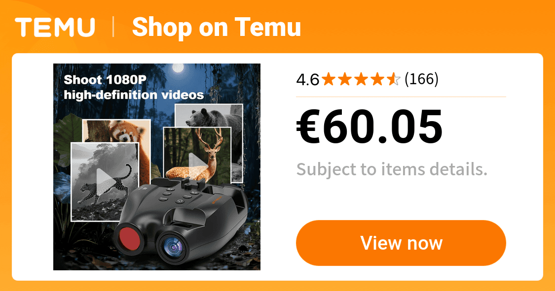 N4 Head Mounted 4K HD Digital Night Vision Binoculars with TF Memory Card and 2000mAh Battery - image 1