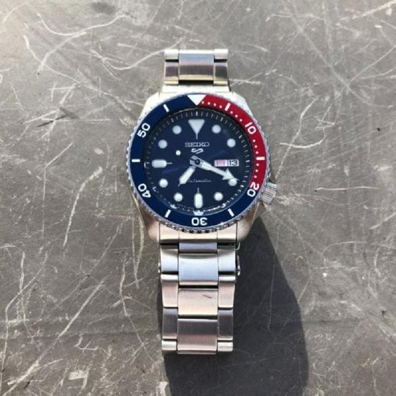 SBSA003/SRPD53K1 Mechanical Style Blue Red Ref watch made in japan - image 1