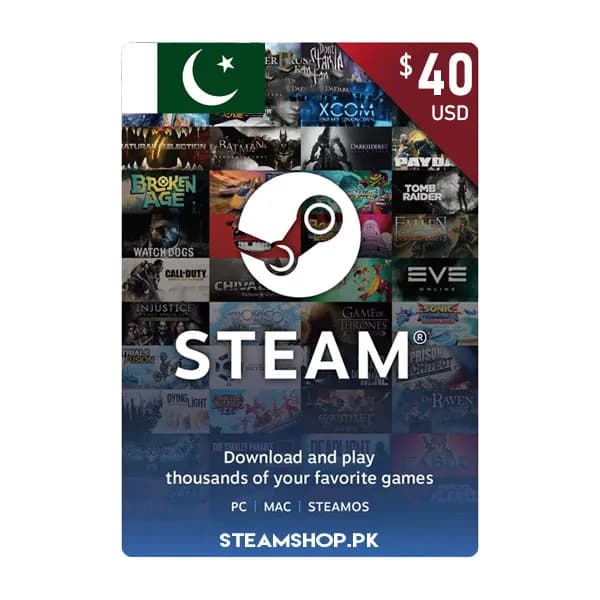 USD 40 Steam Gift Card Pack - image 1