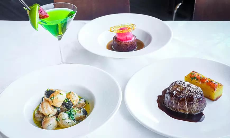 Three-Course French Meal with Wine or Cocktails for 2 to 10 People at Award-Winning Restaurant - image 1