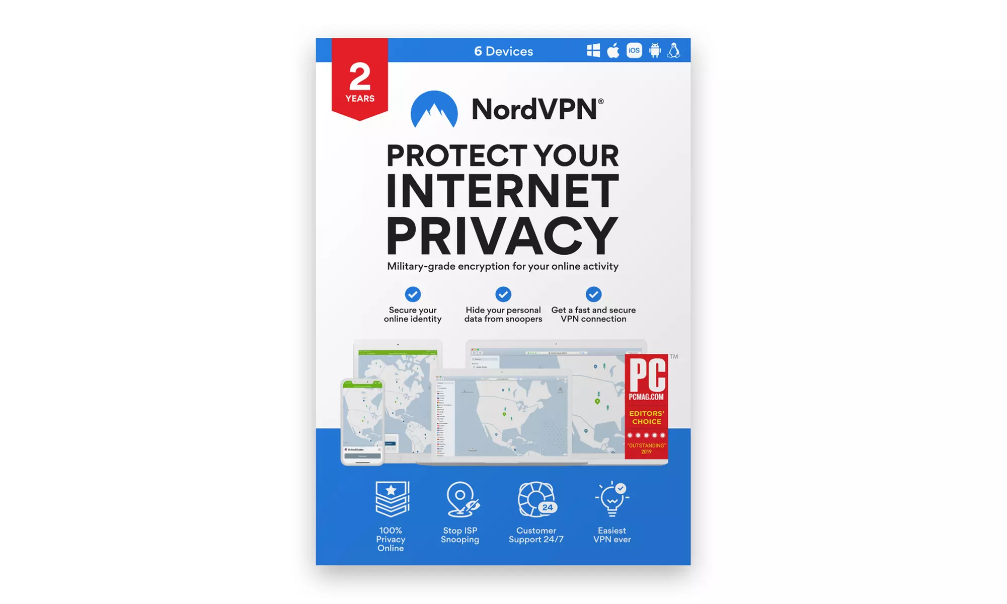 NordVPN One-Year or Two-Year VPN Plans for Secure Online Browsing - image 1