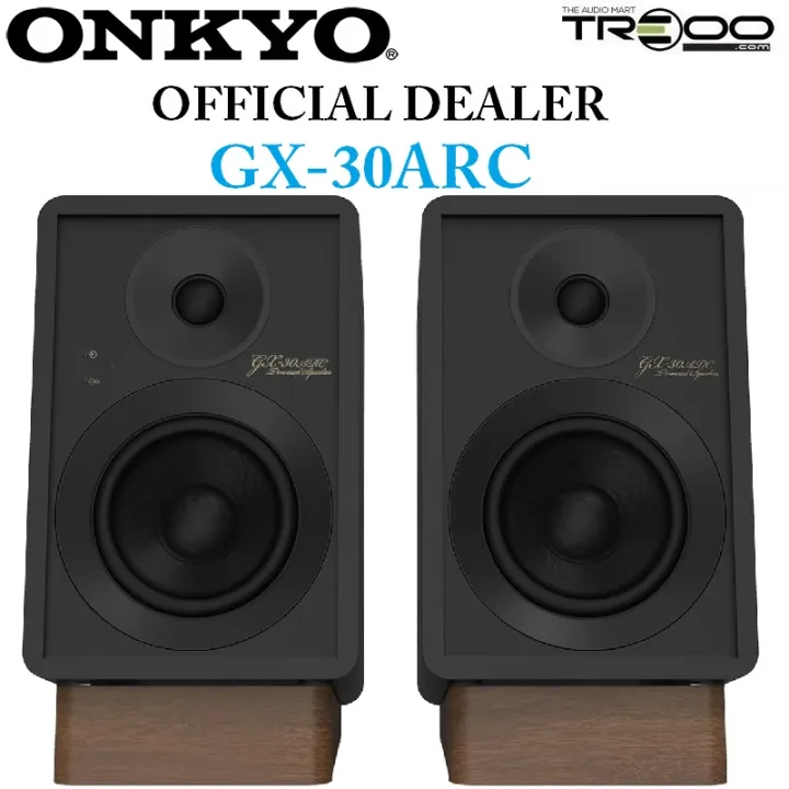 Onkyo GX-30ARC Studio Monitoring Wireless Bluetooth Desktop Bookshelf Speakers (with HDMI & Phono Built-in) - image 1
