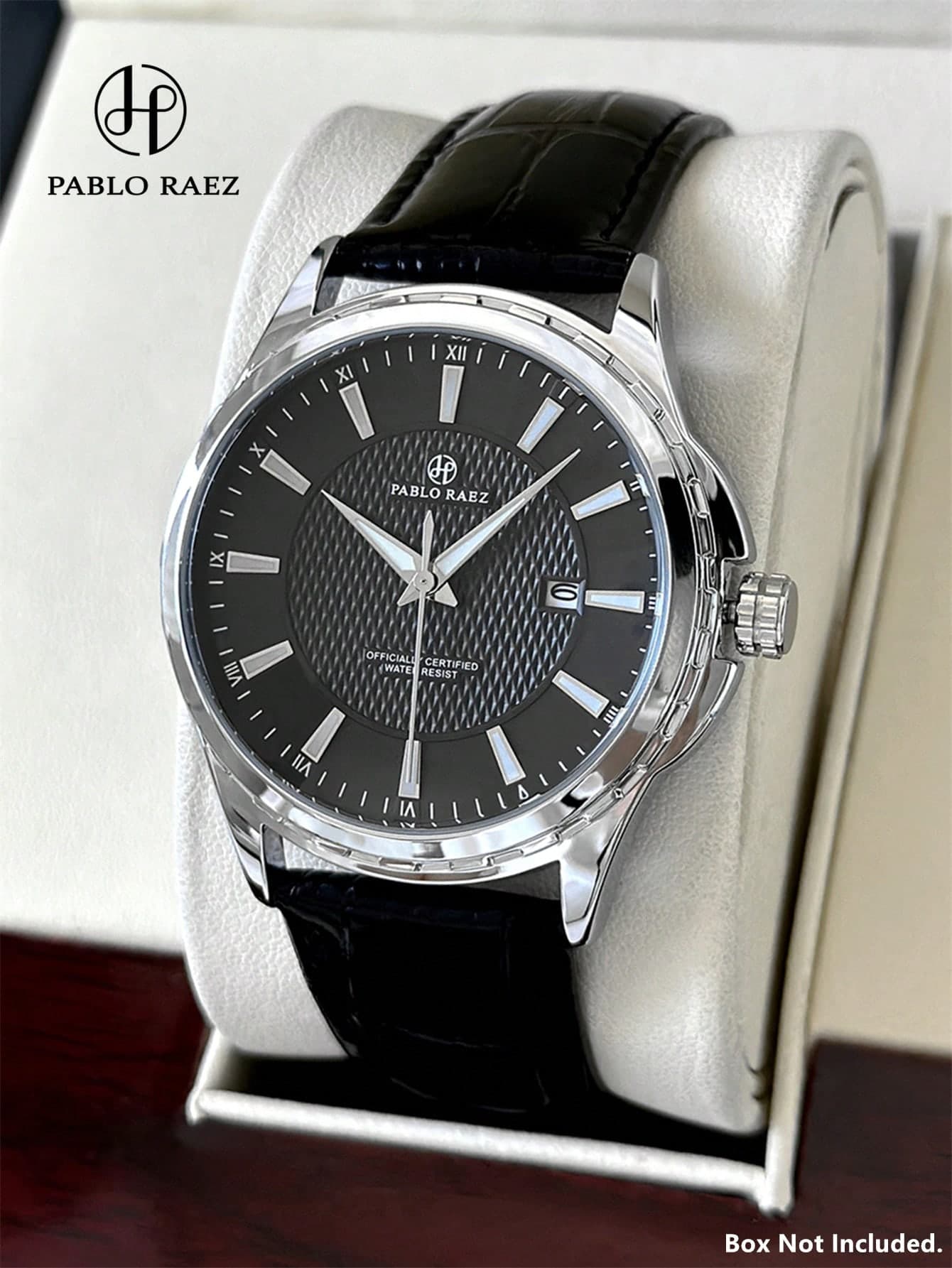 Pablo Raez SUS304 Stainless Steel Business Wristwatch for Men - image 1