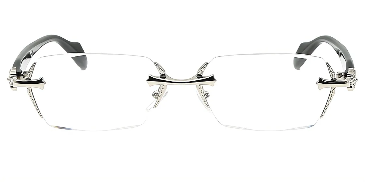 Miller Rimless Eyeglasses - image 1