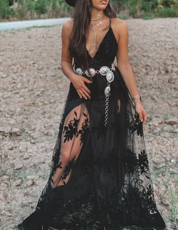 Women's Lace Slip Dress - image 1