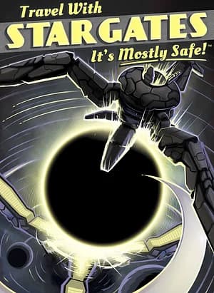 The Jump© Stellaris Vintage Tin Sign - image 1
