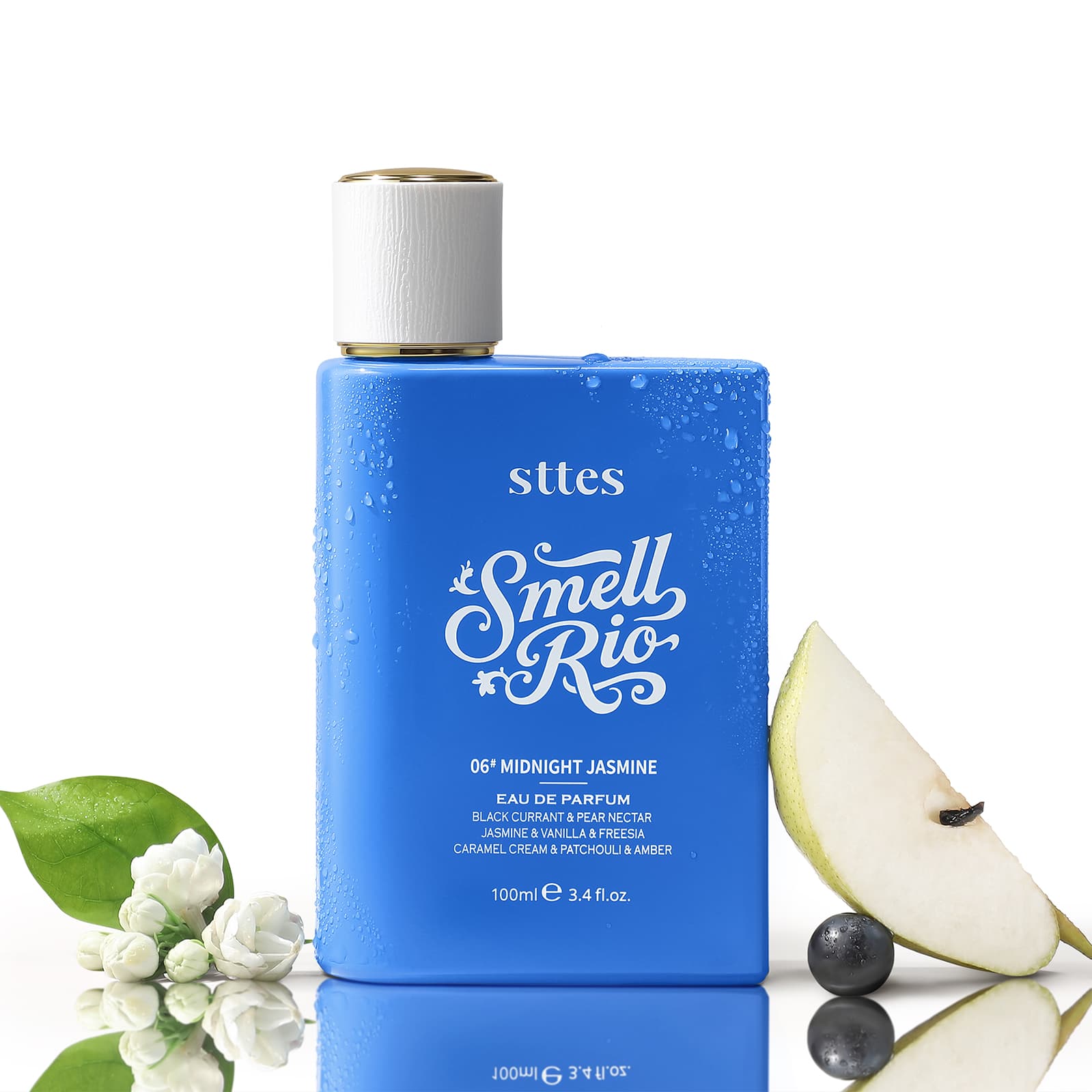 New Sttes Perfume 06# (Original 706 Midnight Jasmine) – Eau de Parfum for Women (100ml / 3.4 fl oz) - image 1