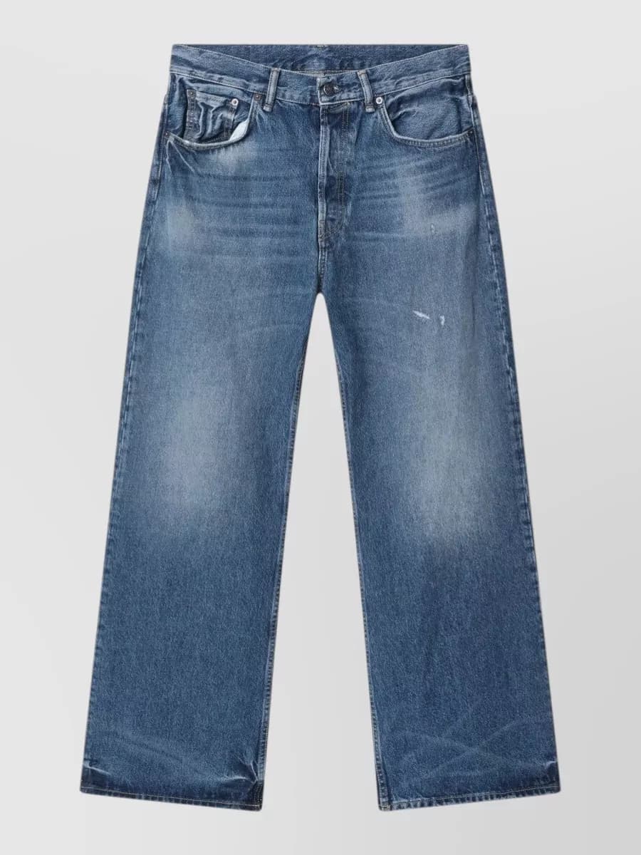 Acne Studios Denim Straight-Leg Trousers - image 1