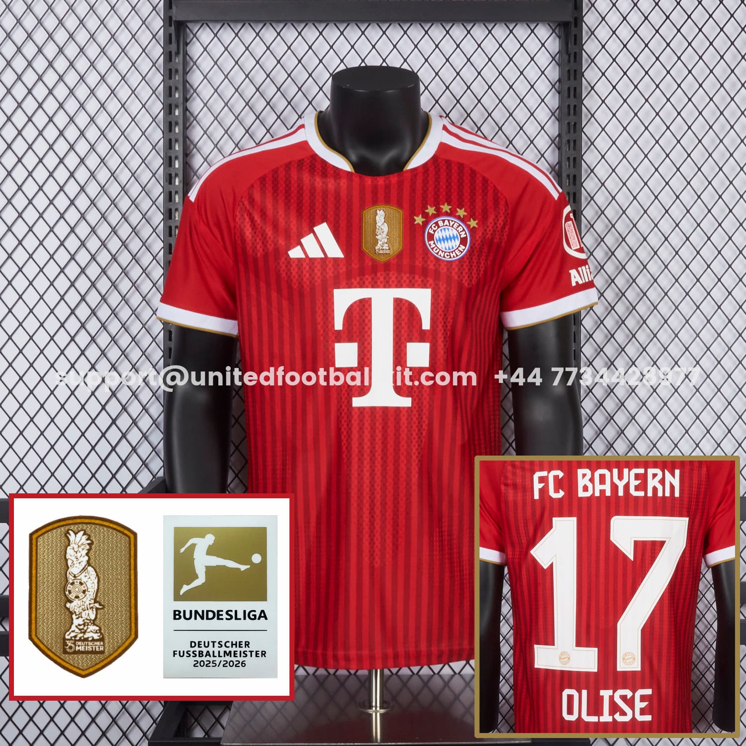 Bayern Munich 26-27 Home Jersey - Player Version - image 1