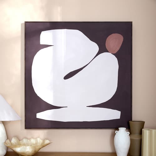 Chocolate Block Framed Canvas Wall Art - image 1