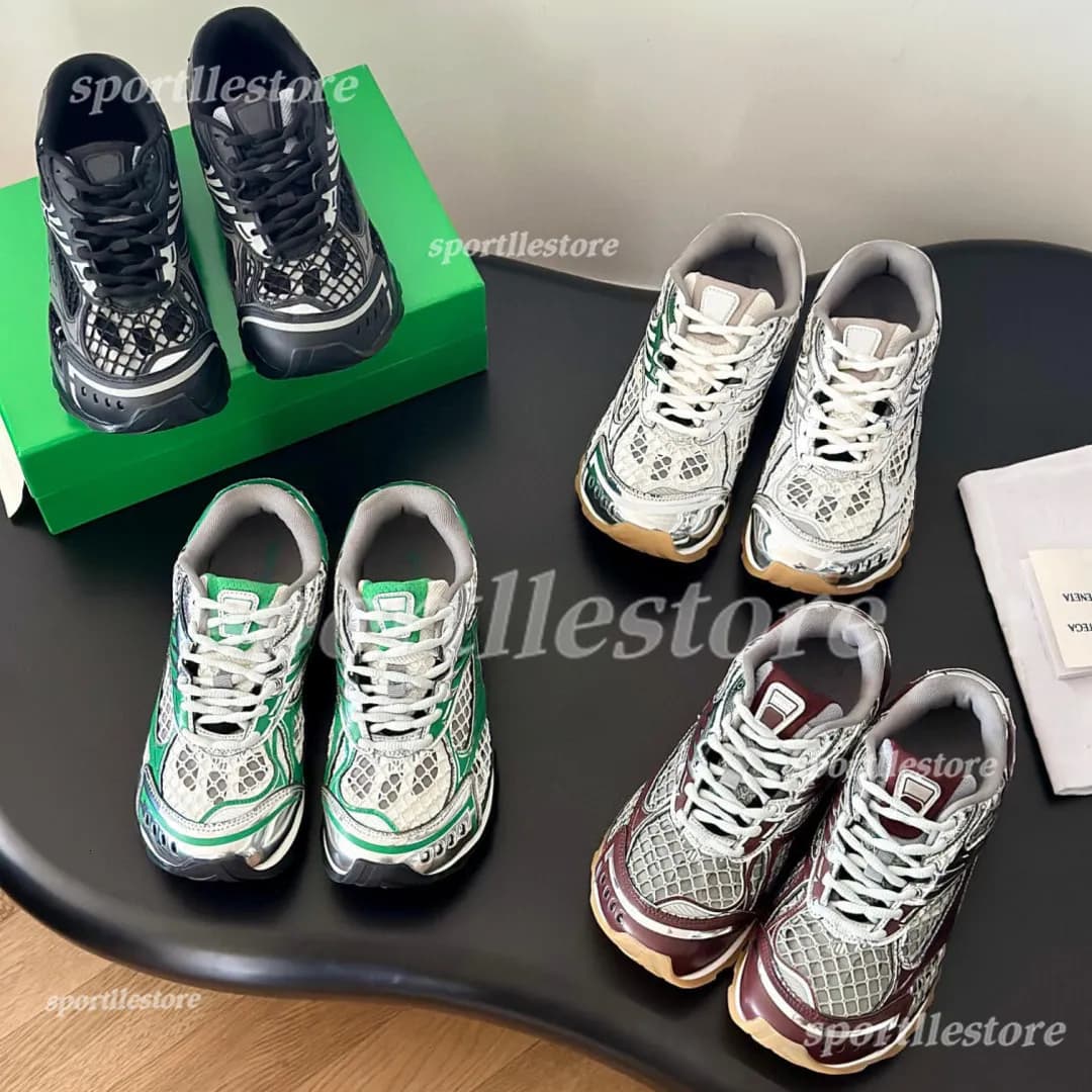 Designer Sneaker Orbit Men Women Sneakers Sports Breathable Leather Mesh Matching Lace Up Casual Thick Soled Mixed Color Running Shoes EUR 35-48 - image 1