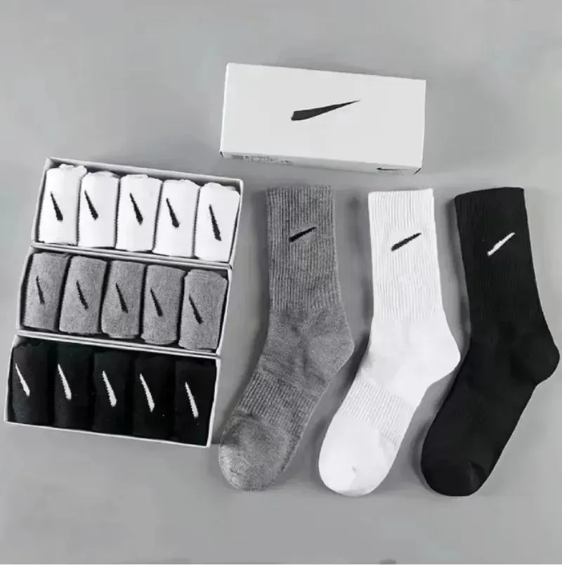 Men's Low, Medium, and High Waist Breathable Cotton Socks - Black, White, Grey - image 1