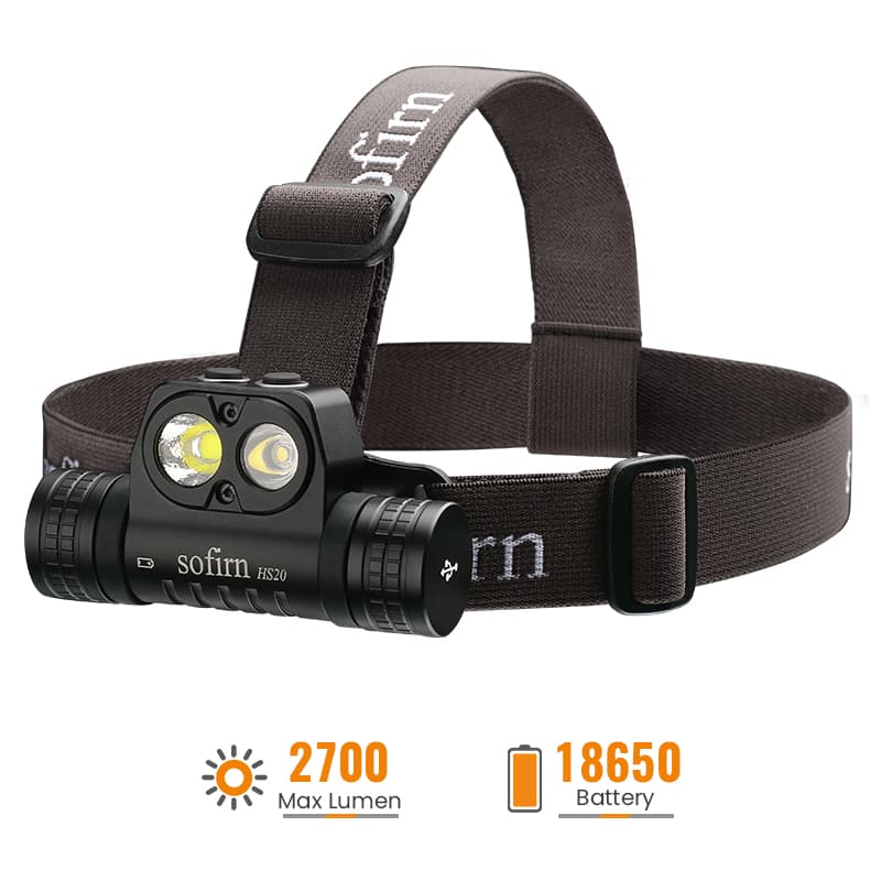 Sofirn HS20 Rechargeable Headlamp with Spotlight and Floodlight - image 1