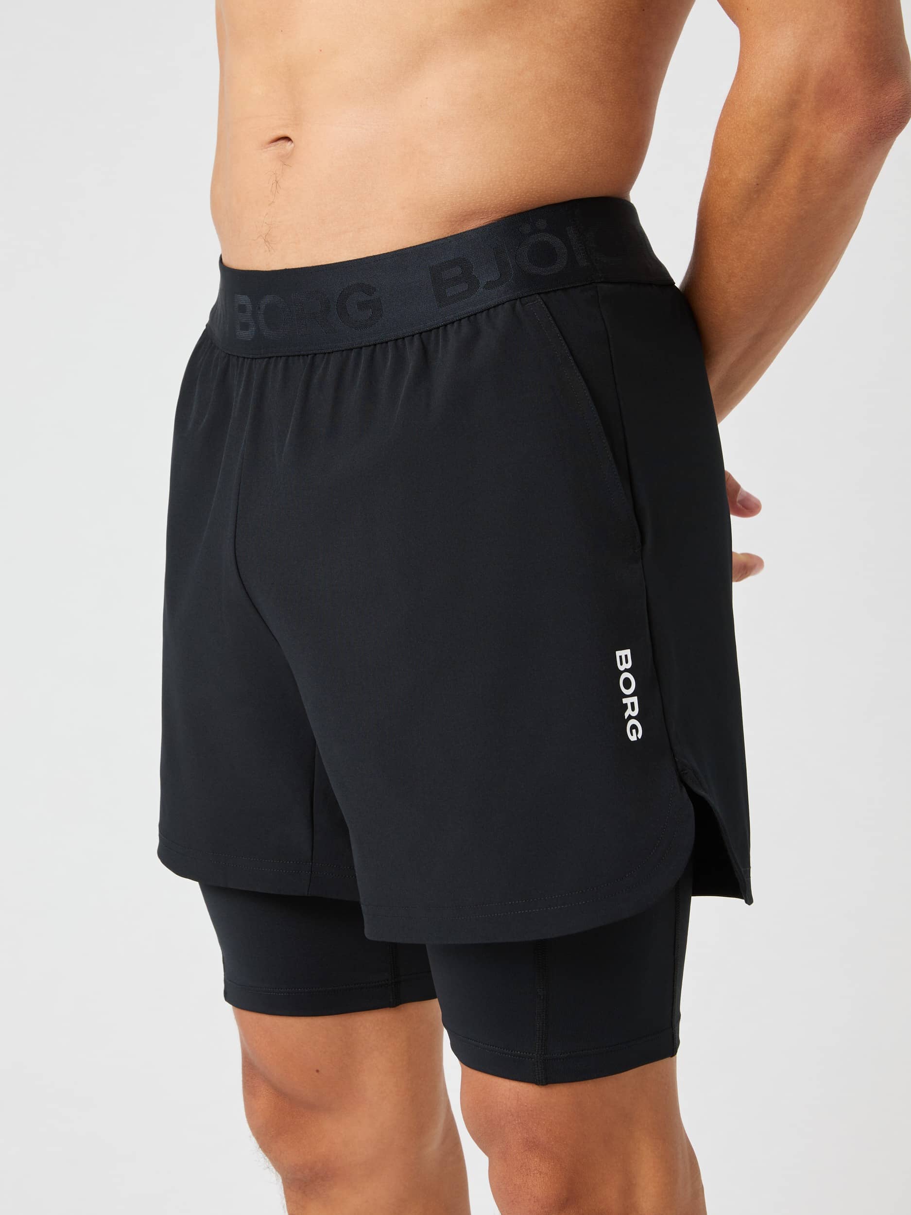 Borg 2 In 1 Shorts - image 1