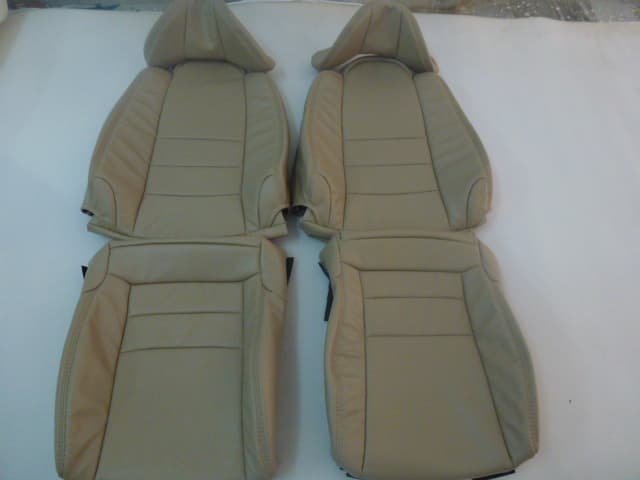 Toyota Supra MKIV Genuine Leather Seat Covers - image 1