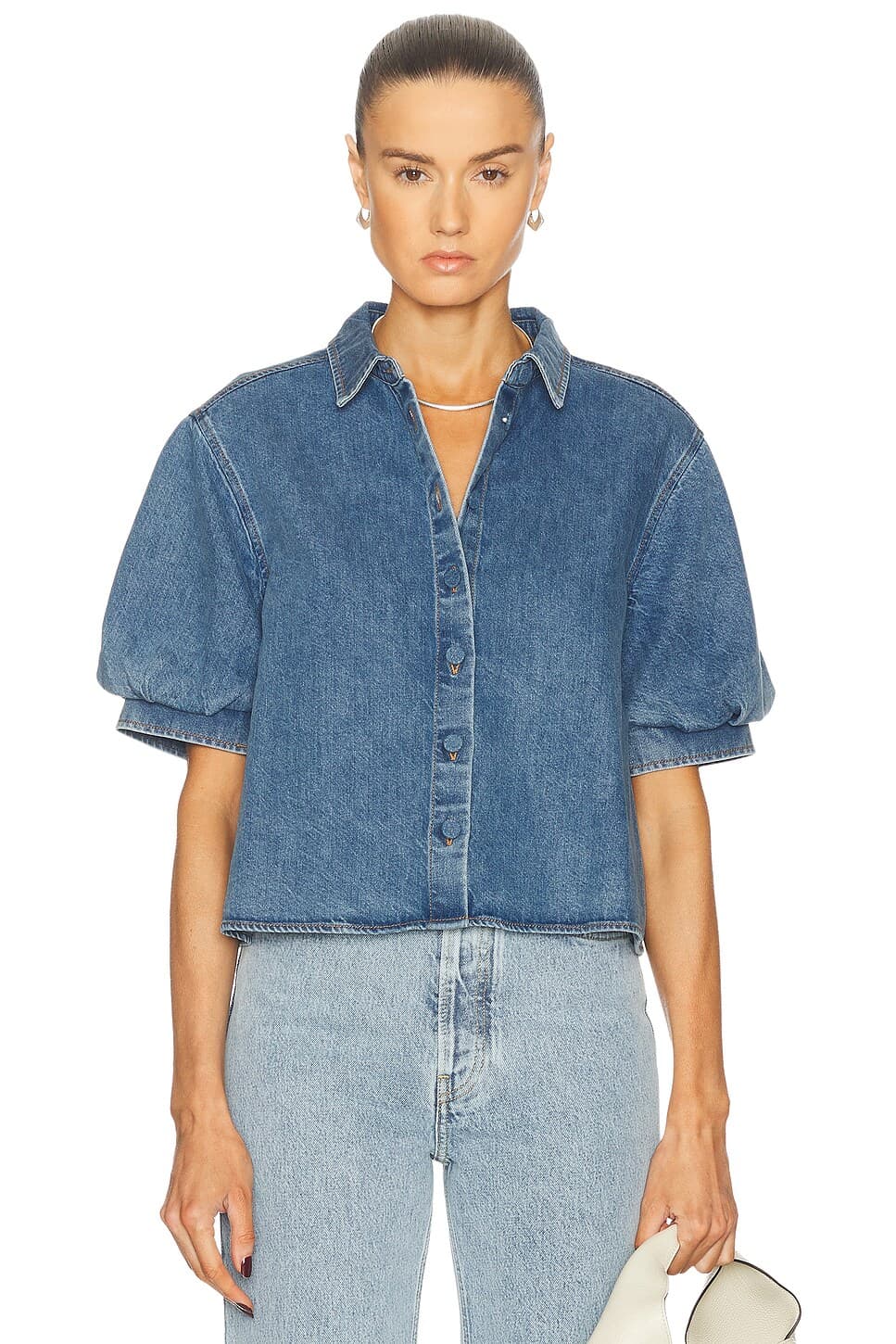 FRAME Billow Sleeve Shirt - image 1