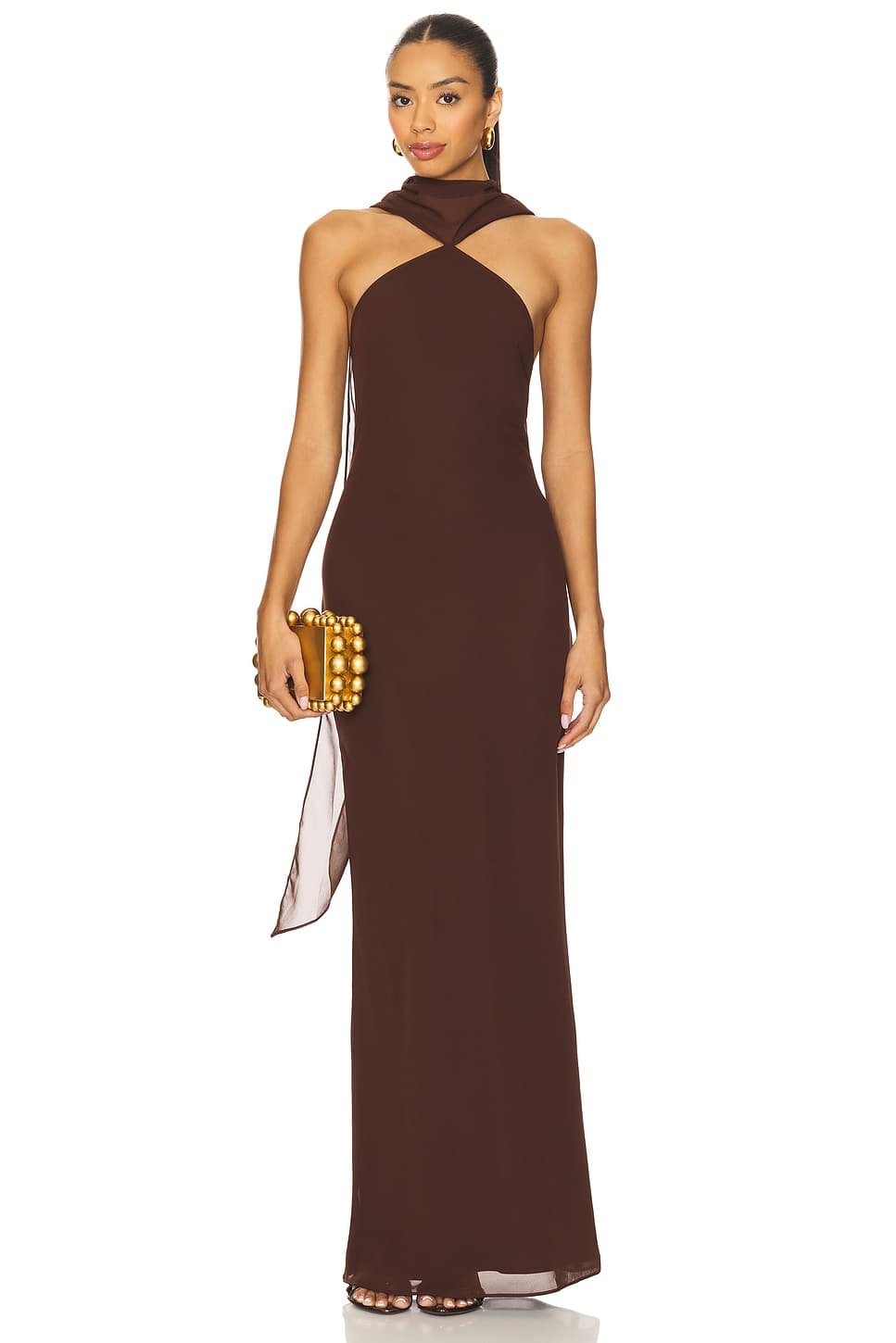 Amanda Uprichard Ashton Maxi Dress - image 1