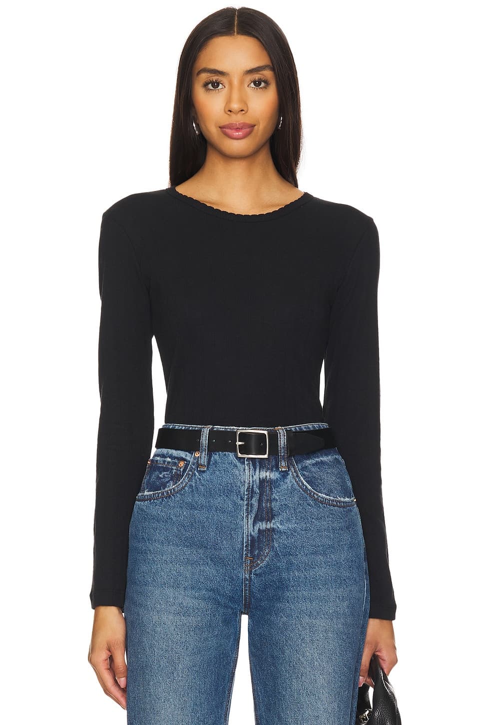 Pointelle Long Sleeve - image 1